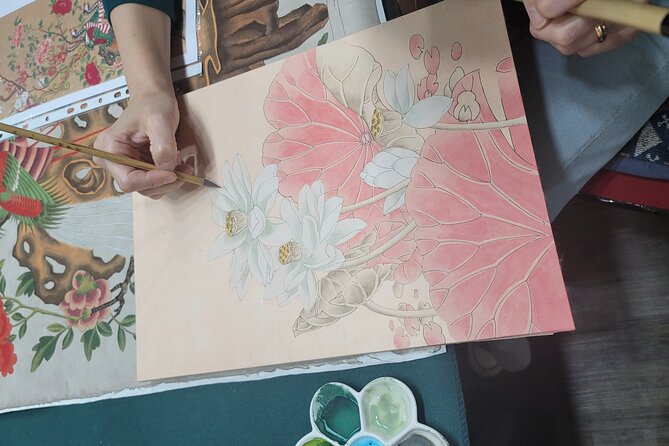 [BUSAN,GamcheonVillage] Private Korean Art Painting Class - Painting Techniques Taught