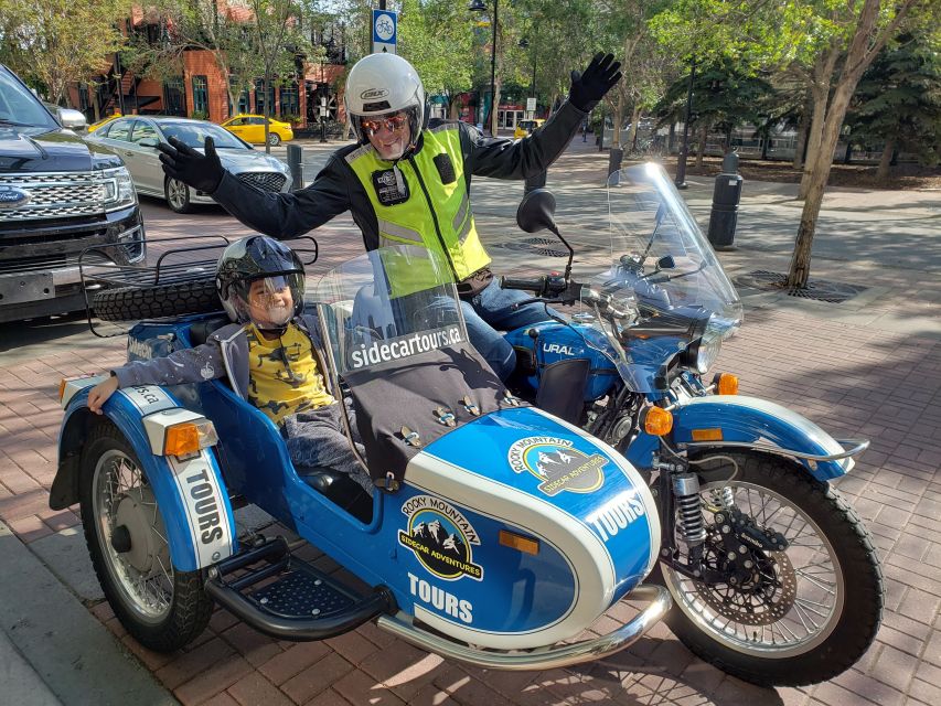 Calgary: City Tour by Vintage-Style Sidecar Motorcycle