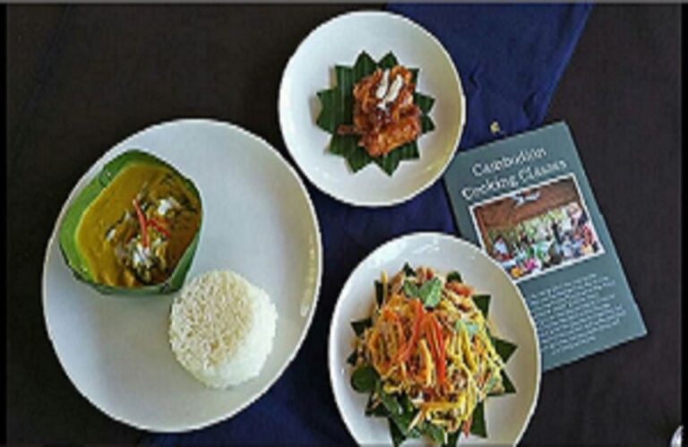Cambodian Cooking Class From Siem Reap