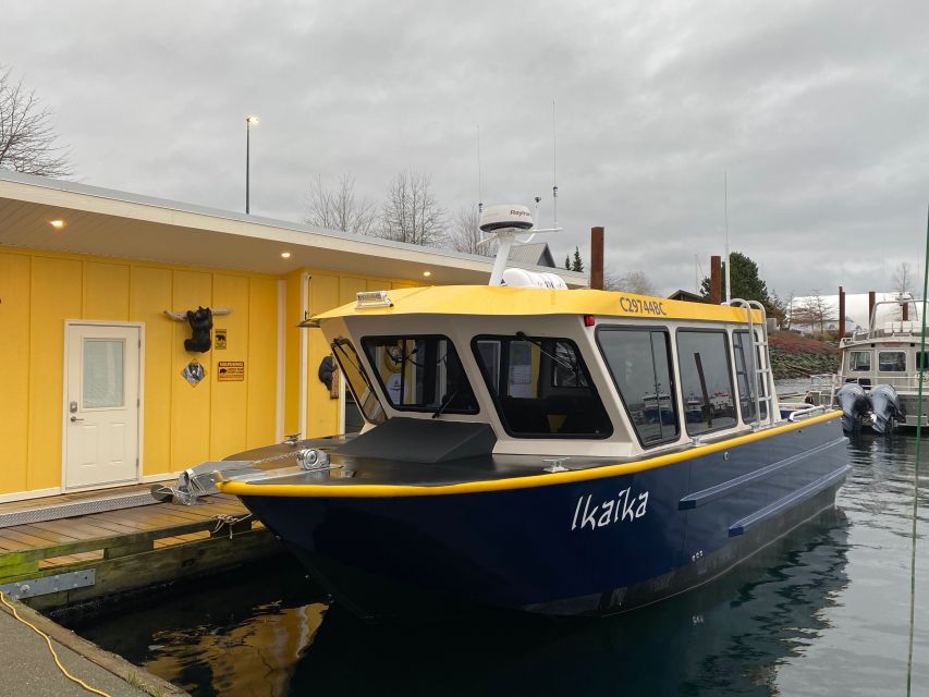 Campbell River: Whale Watching Covered Boat Tour With Lunch - Booking and Logistics