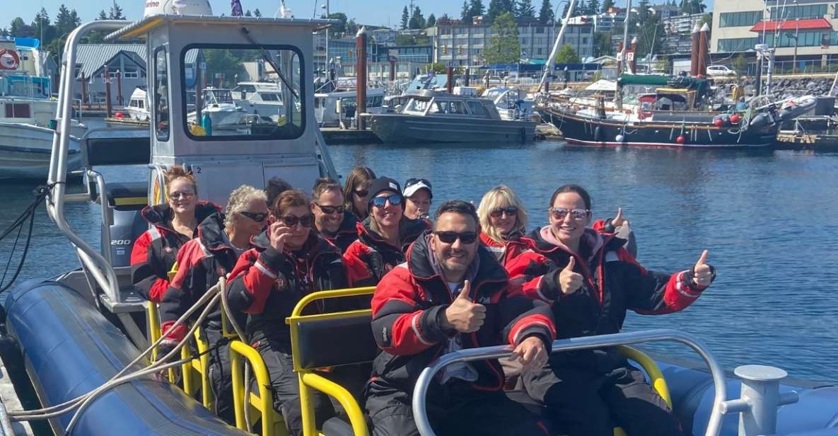 Campbell River: Whale Watching Zodiac Boat Tour With Lunch - Experience Highlights