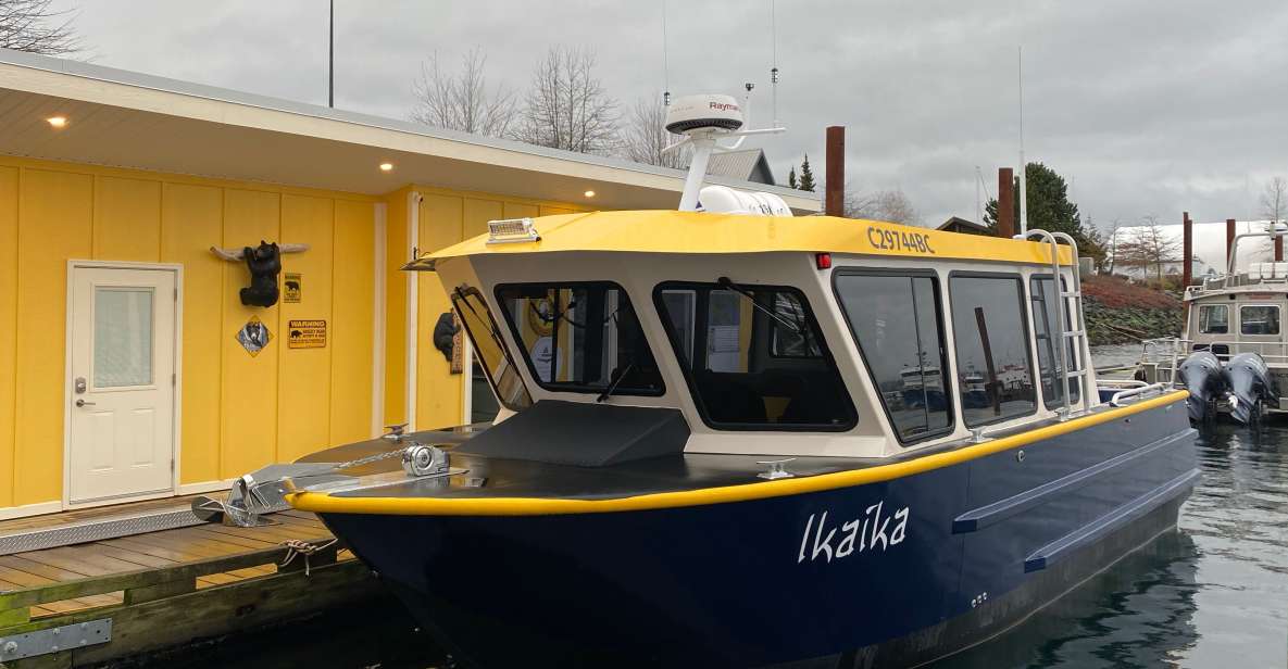 Campbell River: Wildlife Tour by Covered Boat - Booking Details