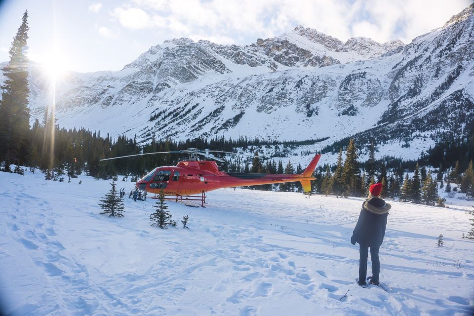 Canadian Rockies: Abraham Lake Ice Bubbles Helicopter Tour - Tour Duration and Logistics