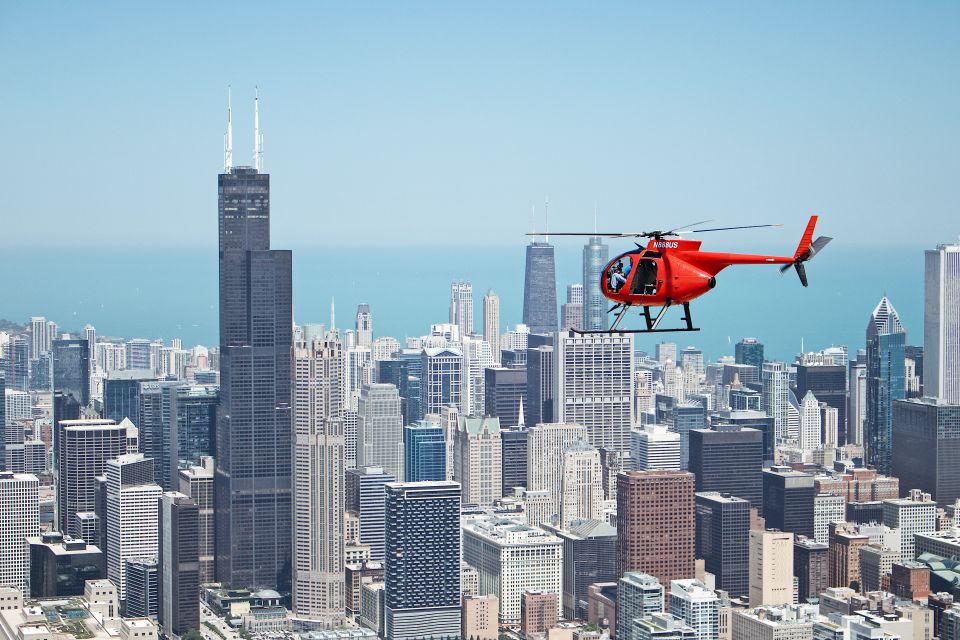 Chicago: 45-Minute Private Helicopter Flight for 1-3 People - Booking Details