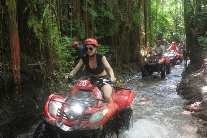Combo Whitewater Rafting Full Trek Single ATV Ride in Ubud Bali