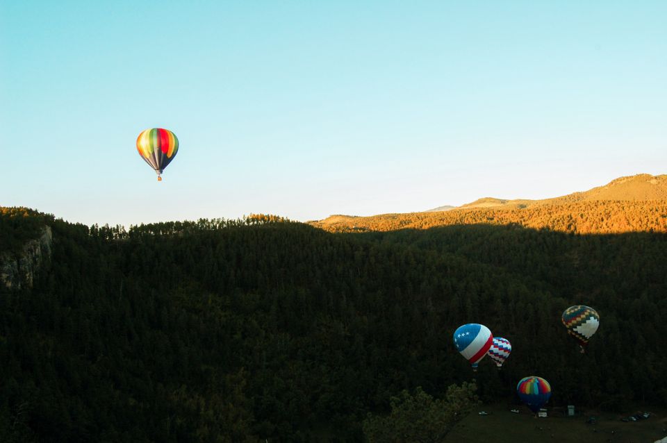 Custer: Black Hills Hot Air Balloon Flight at Sunrise - Booking Information