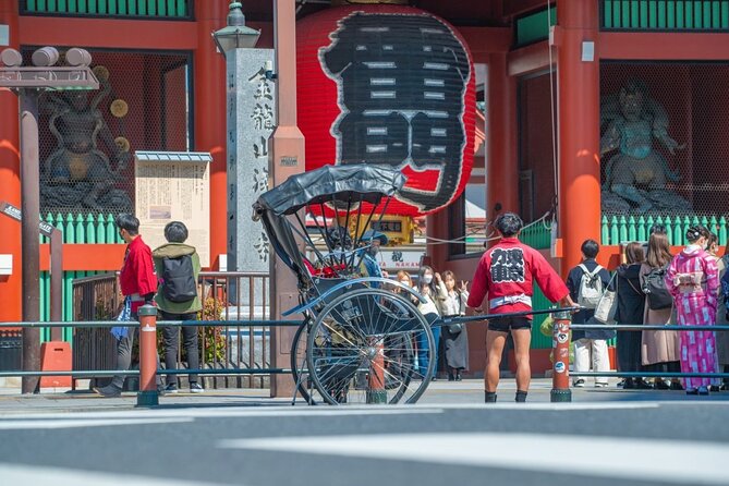 【30minutes】Edo Period Shitamachi Rickshaw Tour in Asakusa