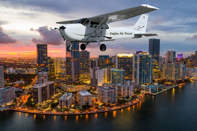 Eagles Air Tour: Private 45 Minute Plane Tour of Miami