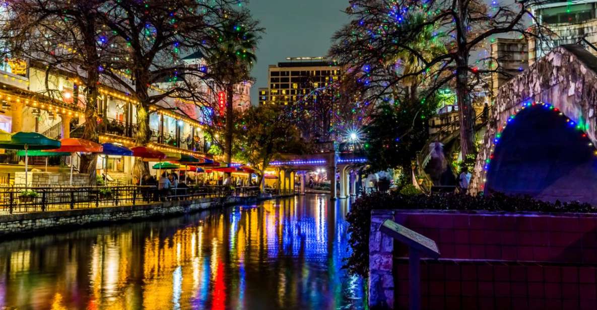 Enchanted Christmas Stroll: San Antonio's Festive Gems - Ice Skating Magic in Downtown