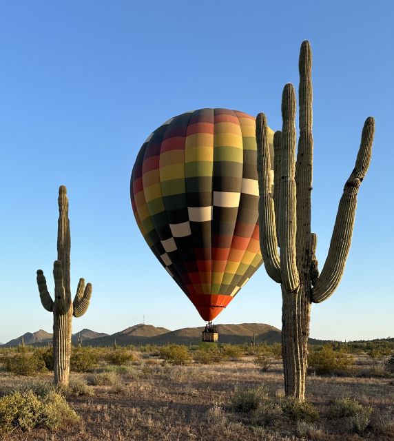 Epic Sonoran Sunrise Balloon Flight - Unforgettable Views of Sonoran Desert