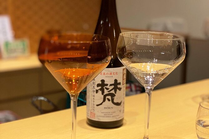Experience Tasting Fukuis Local Sake in a Lacquered Glass