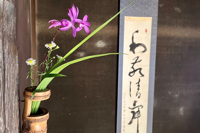 Flower Arrangement Experience at Kyoto Traditional House