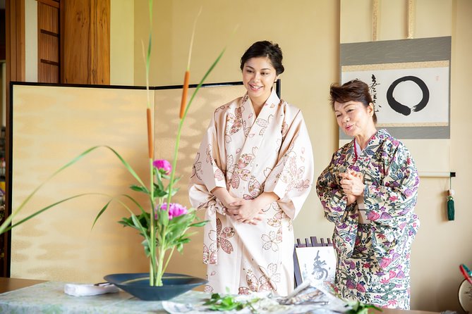 Flower Arrangement Experience With Simple Kimono in Okinawa - What to Bring