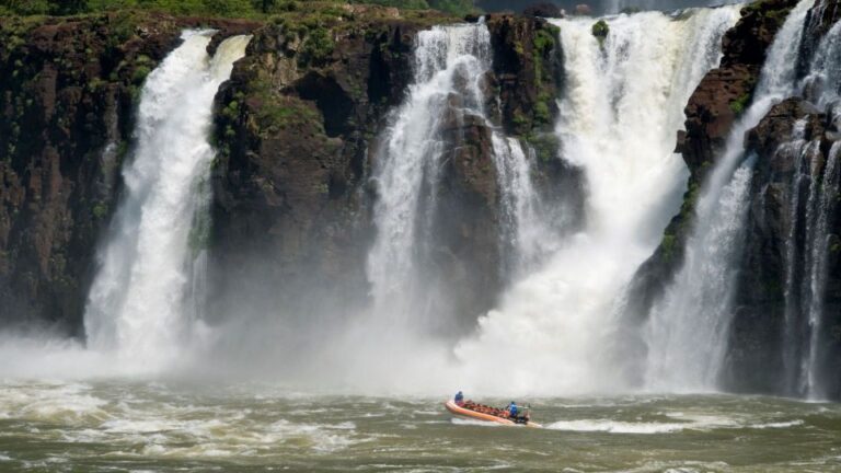 Foz Do Iguaçu: Brazilian Falls Trip With Macuco Safari Boat