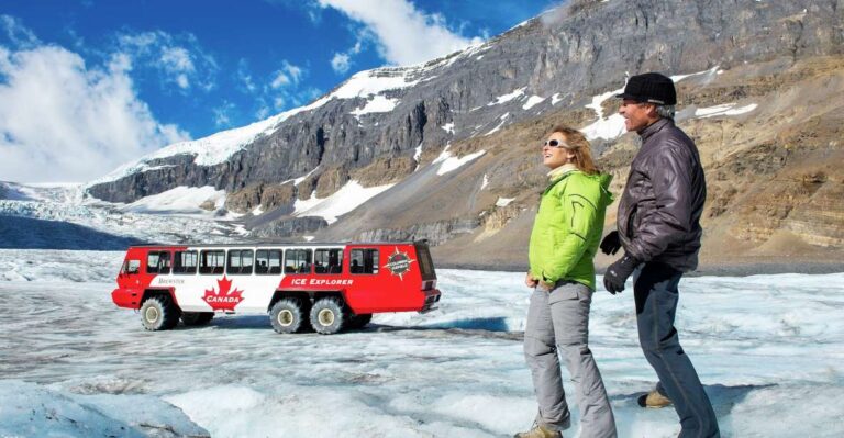From Banff: Athabasca Glacier and Columbia Icefield Day Trip