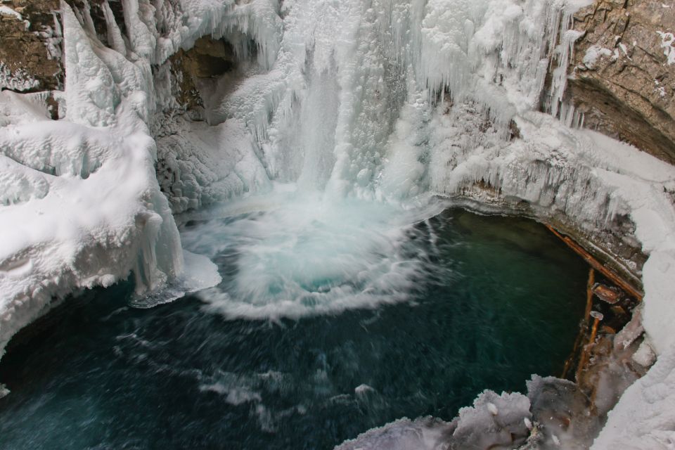 From Banff: Johnston Canyon Guided Icewalk - Booking Details