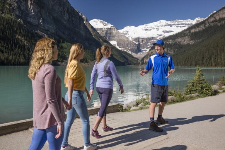 From Banff: Lake Louise and Moraine Lake Sightseeing Tour
