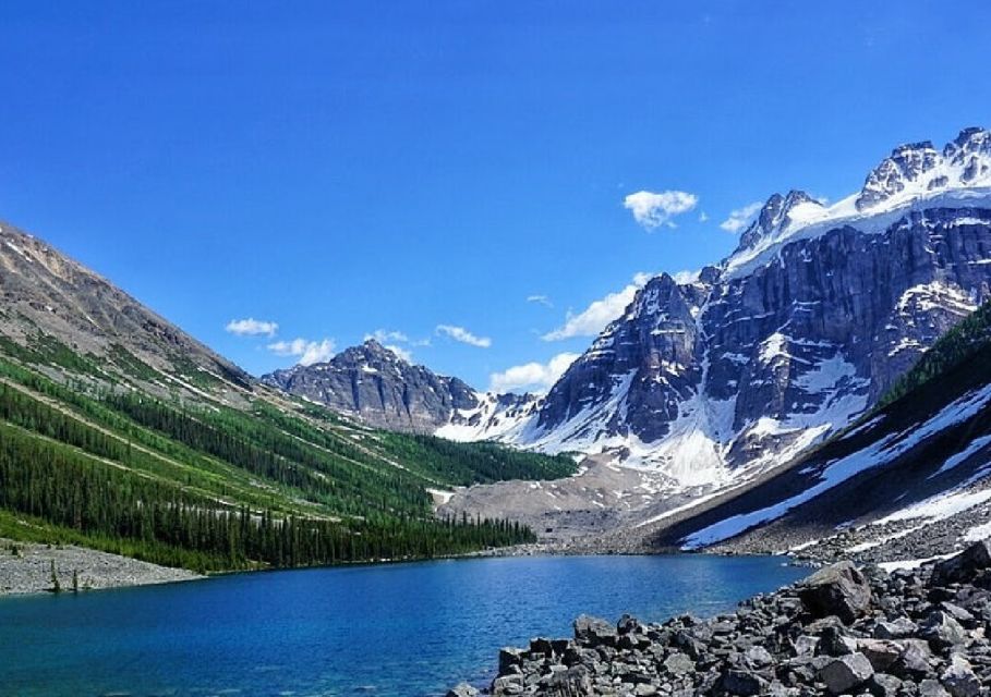 From Banff: Louise & Moraine Lake Guided Hiking Day Trip