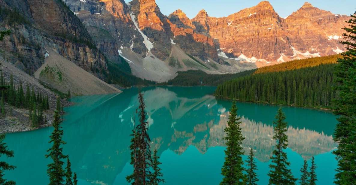From Canmore/Banff: Sunrise at Moraine Lake - Guided Shuttle - Experience Highlights