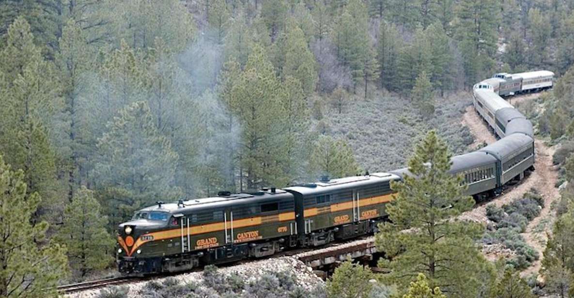 From Flagstaff: Grand Canyon Railroad Full-Day Guided Tour