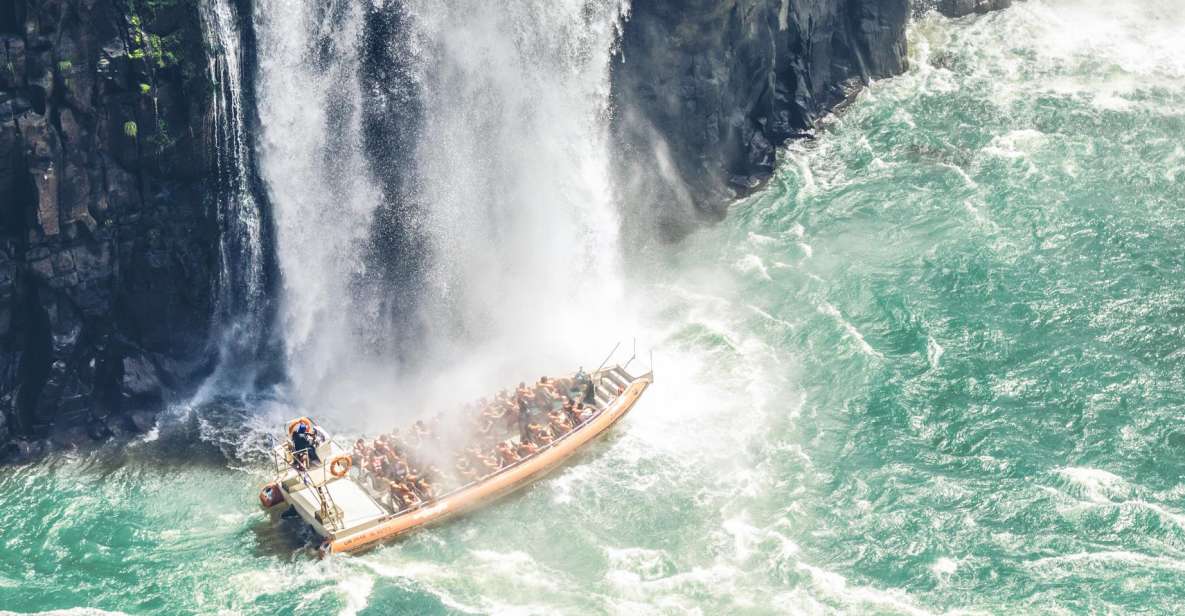 From Foz Do Iguazu: Brazil Iguazu Falls & Macuco Safari Boat