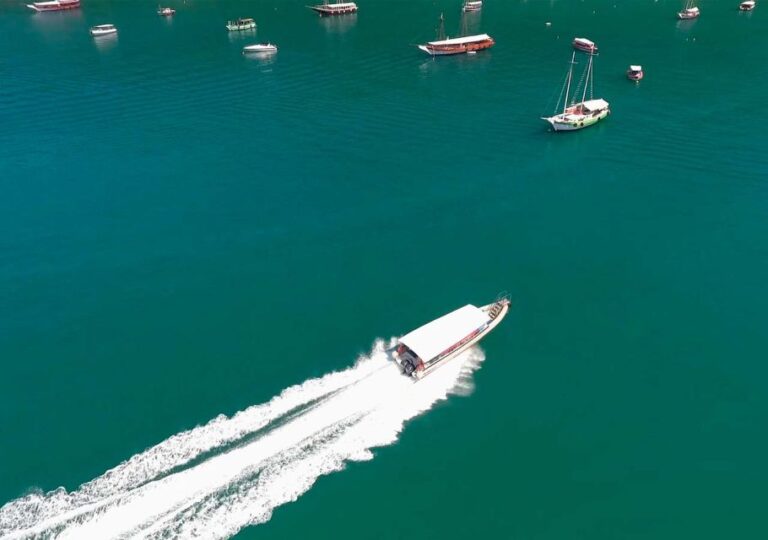 From Ilha Grande: Speedboat Transfer to Angra Dos Reis