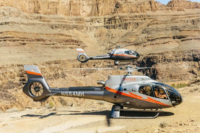 From Las Vegas: Grand Canyon Helicopter Tour With Champagne