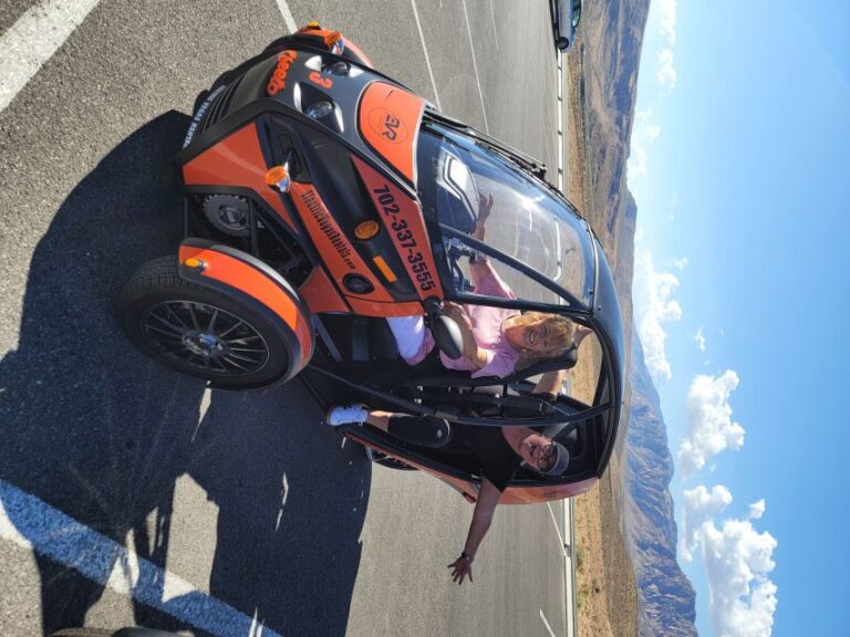 From Las Vegas: Red Rock Electric Car Self Drive Adventure