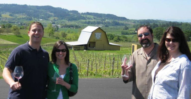 From Portland: Willamette Valley Full-Day Wine Tour