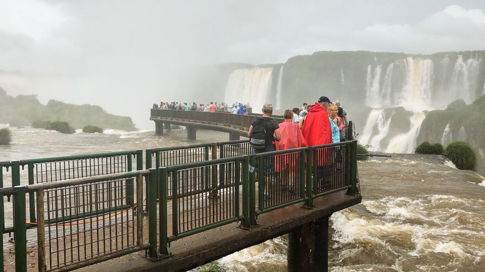 From Puerto Iguazu: Half-Day Brazilian Falls Excursion