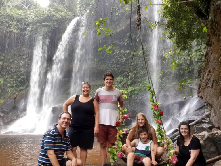 From Siem Reap: Small-Group Phnom Kulen Waterfall Day Tour