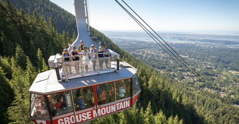 From Vancouver: Capilano Suspension Bridge & Grouse Mountain
