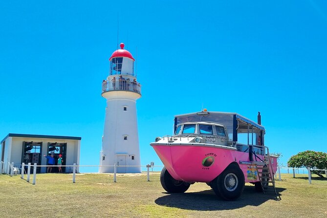 Full-Day 1770 Tour by LARC Amphibious Vehicle Including Sandboarding and Bustard Head Lightstation