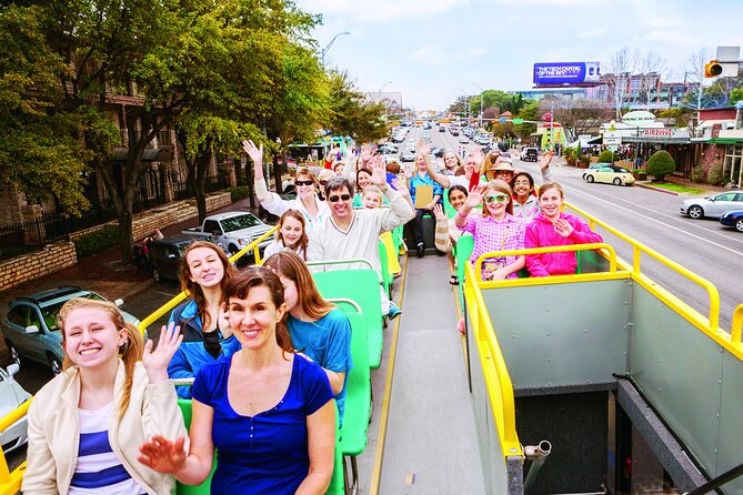 Full-Day Double Decker Austin Hop On Hop Off Sightseeing Tour - Tour Overview