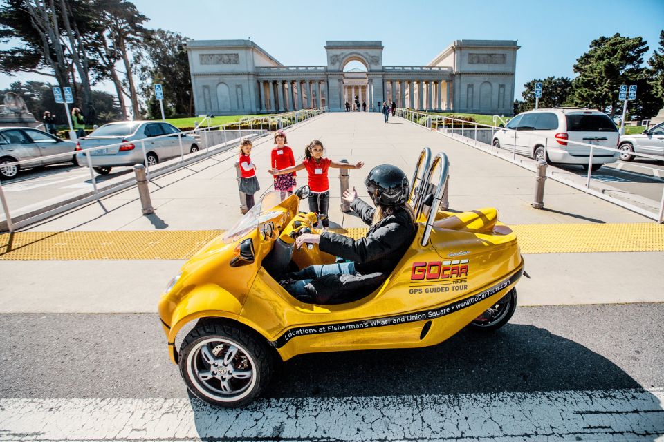 GoCar 3-Hour Tour of San Francisco's Parks and Beaches - Tour Duration and Features