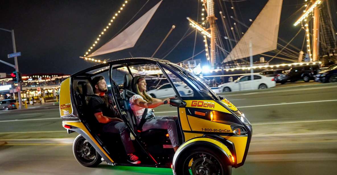 GoCar After Dark 2 HR Coronado Tour - Inclusions