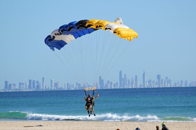 Gold Coast Tandem Skydive - Experience Details