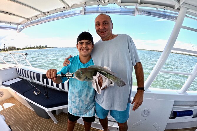 Gold Coasts Broadwater Private Calm Water Fishing