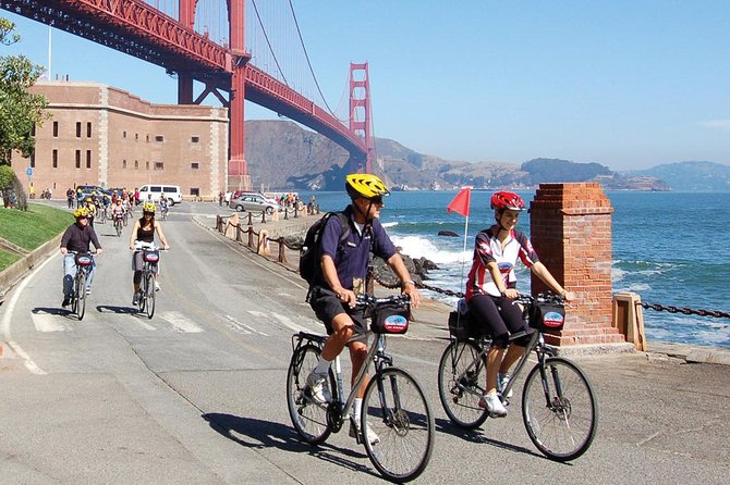 Golden Gate Bridge Guided Bicycle or E-Bike Tour From San Francisco to Sausalito