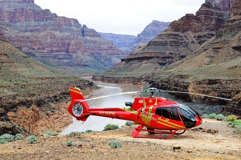 Grand Canyon Helicopter Tour With Black Canyon Rafting