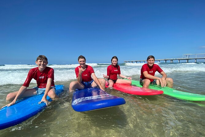 Group Surf Lesson Surfers Paradise Gold Coast