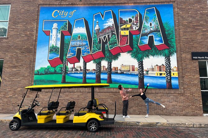 Guided Tampa Sightseeing Tour in  Street Legal Golf Cart - Tour Details
