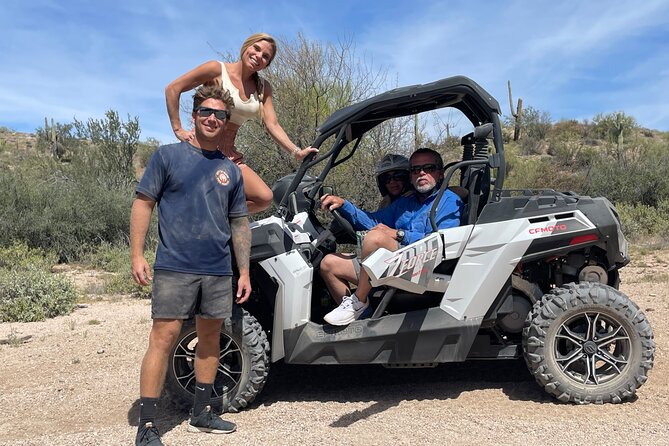 Guided UTV Sand Buggy Tour Scottsdale – 2 Person Vehicle in Sonoran Desert