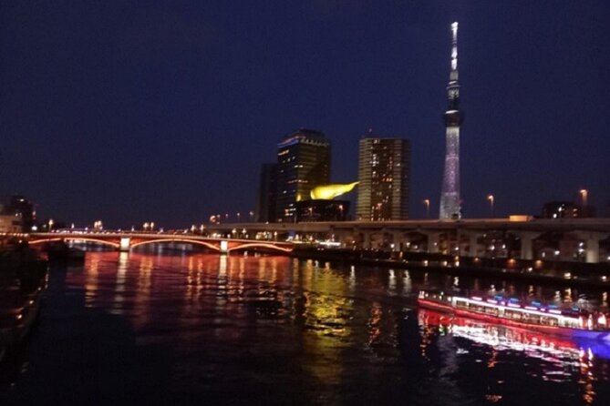 Half Day Guided Tokyo River Cruise Tour - Tour Itinerary