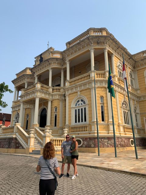 Historic City Tour Manaus by Car With 3 Stops. - Tour Itinerary and Highlights