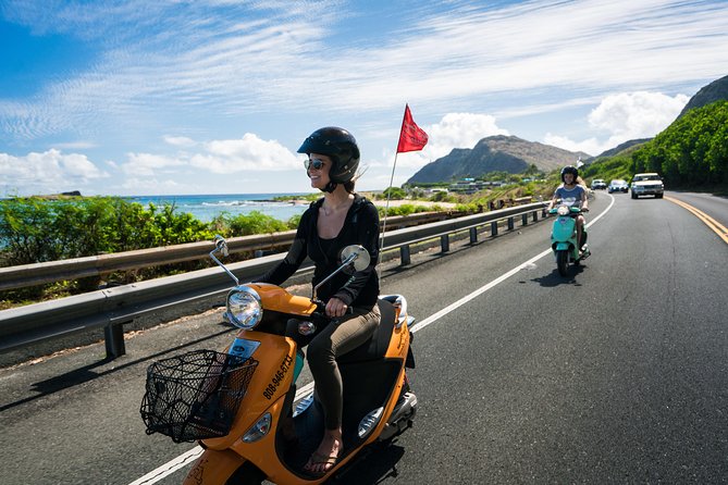 Honolulu Hawaiian-Style Moped Full-Day Rental  – Oahu