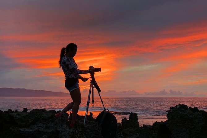 Honolulu Sea-Cliff With Sunset Photo Adventure