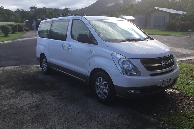 IMAX Private Transfer 7 Guests Cairns Airport to Palm Cove - Booking Information