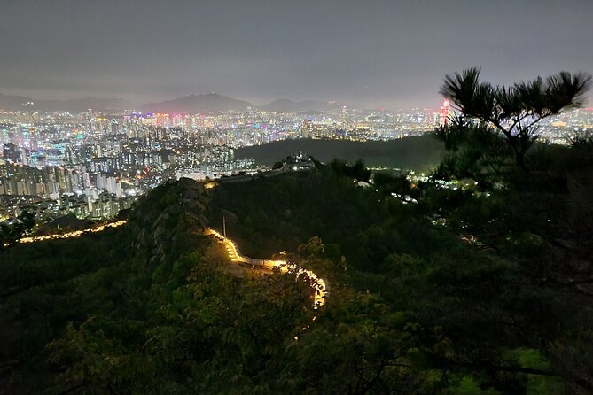 Inwangsan Mountain and Hanyangdoseong Fortress Nightime Hike  - Seoul - Tour Overview