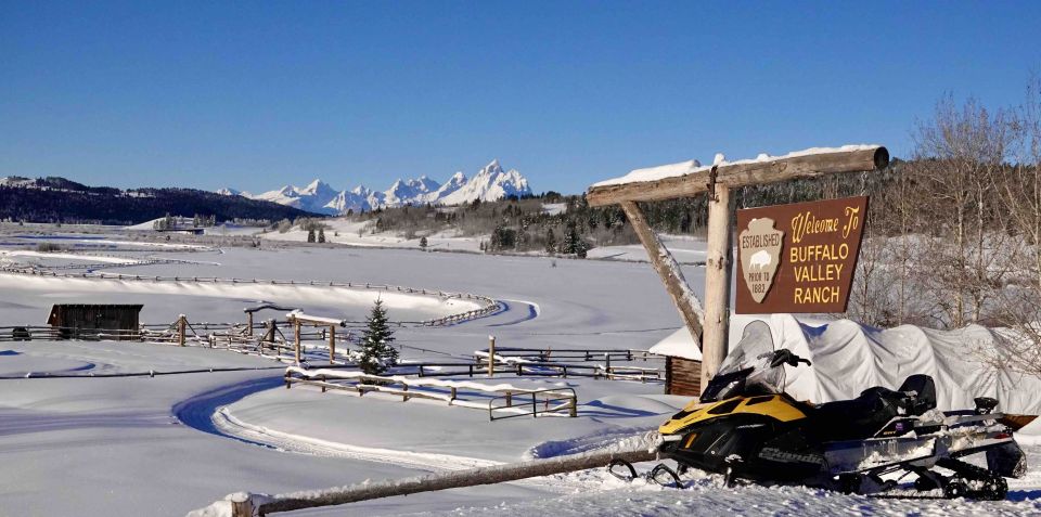Jackson Hole: Bridger-Teton Guided Snowmobile Tour - Booking Details
